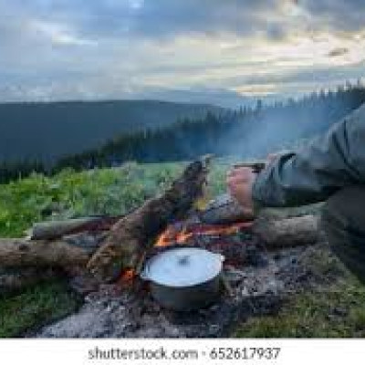 MAGIC RIVER✨| COOKING In The HEART OF NATURE | CHEESY CHIPS |